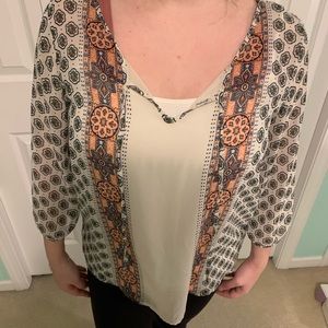 Favorite Sheer Boho Top from Old Navy